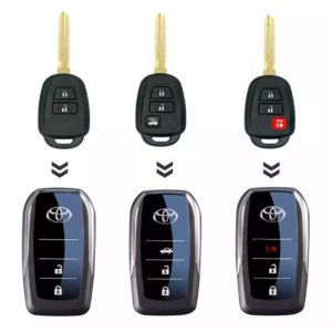 TOYOTA key case 2 3 INCLUDE buttons (2015 and later) Innova Fortuner Vios Yaris Corolla Altis Camry