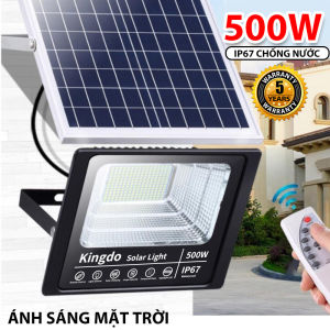 Đèn năng lượng mặt trời 200w 500w Đèn Năng Lượng Mặt Trời 200W Siêu Tiết Kiệm Điện Năng Đèn
