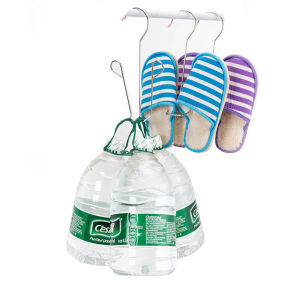 63CM Super Long Wall Mounted Shoe Organizer Door Back Shoe Rack Organizer Slipper Rack Organizer Back Shoe Rack