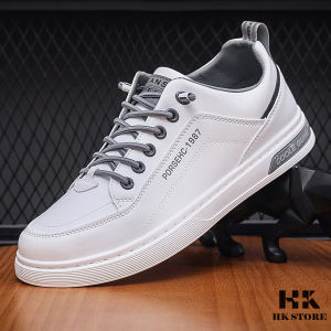 Giày sneaker nam da bò siêu mềm siêu êm chân - kiểu dáng trẻ chung năng động - bảo hành 12 tháng (TT01)