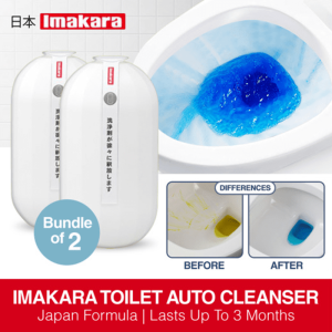 Bundle Of 2 Bottles Imakara Toilet Auto Cleanser  UPTO 3 months fragrance
