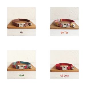 Cat Collar Pro Vòng cổ vải cao cấp khắc tên cho mèo - Pettag Mozzi