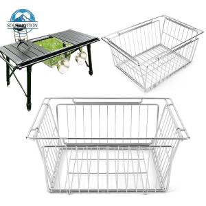[Hàng Mới Về] Lưới ráo nước cắm trại bằng thép không gỉ bền-hoàn hảo cho phụ kiện bàn igt và sinh tồn ngoài trời