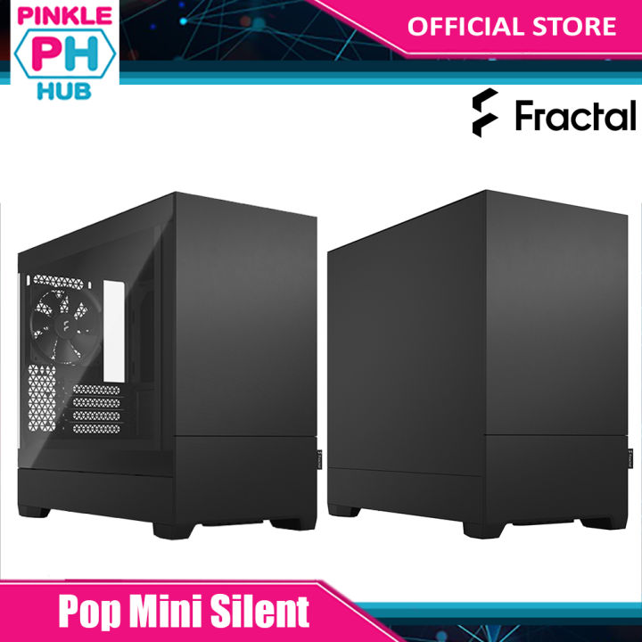 PinkleHub Fractal Design Pop Mini Silent Black Case Lazada PH