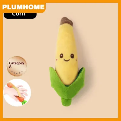 PLUMHOME Baby Soothing Toy Plush Fruit Doll Infant Anti Startle Sleep Aid Holding Ring Newborn Comfort Toy