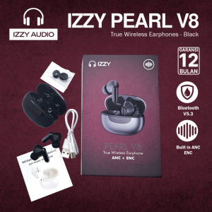 Izzy Pearl V8 True Wireless Bluetooth Earphone Earbuds TWS ANC ENC