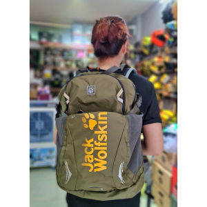 Balo Jack Wolfskin 24 lít màu xanh rêu chính hãng siêu đẹp