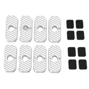 Pet đài phun nước uống Nhựa Bộ lọc và bọt biển phụ kiện thay thế cho tự động mèo thiết bị đựng nước uống