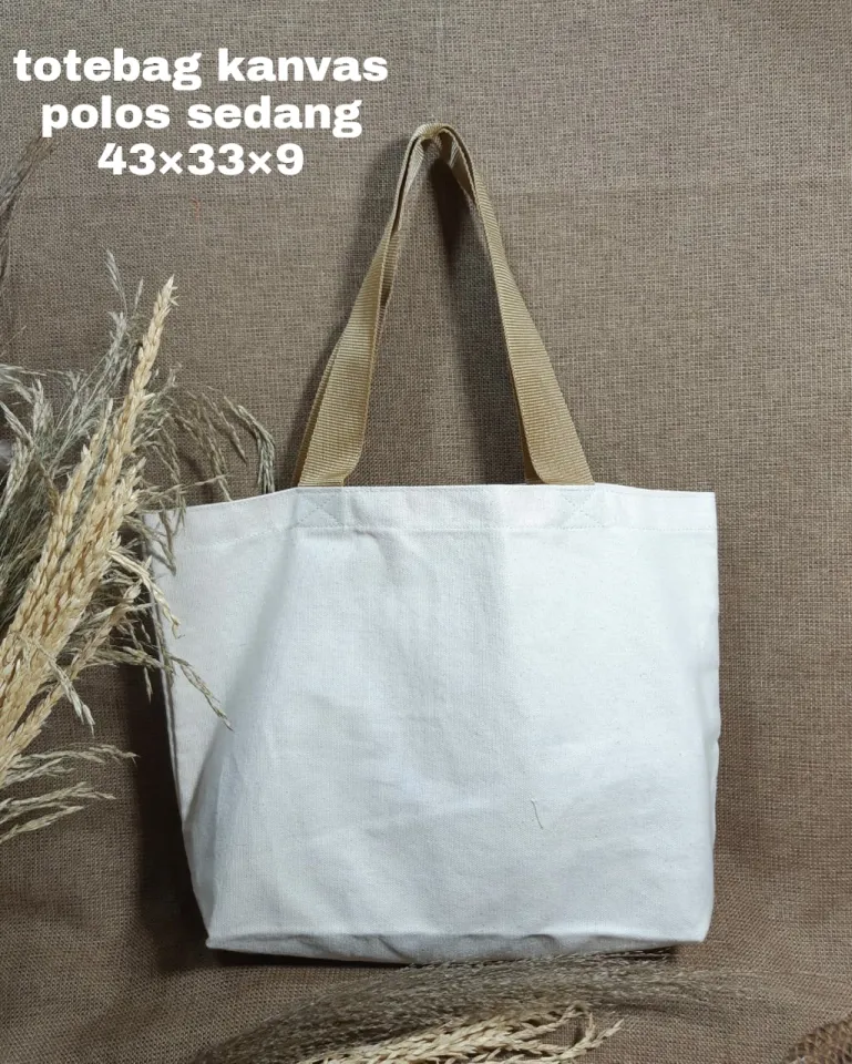 Totebag Kanvas Polos Landscape Lazada Indonesia