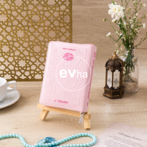 EVHA Alquran Hadis Tajwid Terjemahan Resleting Rainbow Al Quran Alqosbah Al-Muhaddits Muslimah A6