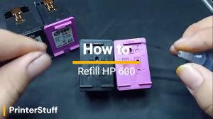 HP 678 680 682 Universal Refill Ink 30ml Easy Refill No Messy