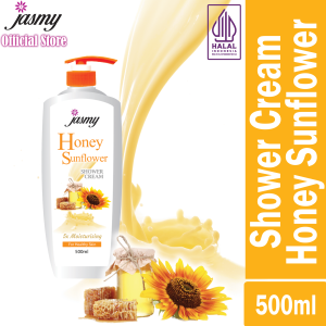 JASMY Shower Cream 500ml Honey Sunflower Import dari Malaysia