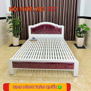 Giường ngủ Sắt Hộp Cao Cấp ATD - Đẹp Bền Giá Rẻ nhiều kích thước 1m8 1m6 1m4 1m2 1m giao nhanh toàn quốc