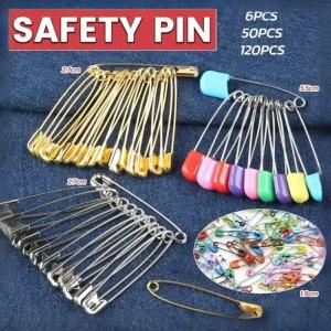 Multifunctional Safety Pin Golden/Silver/Colorful Newborn Clip Diaper Clip