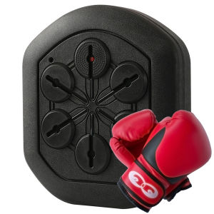 【Comebuy88】Musical Boxing Machine Durable Training Wall Target Creative PU Gift Smart Sandbag