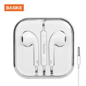 5mm ฟังเสียงเครื่องของแท้ Basike สำหรับ Xiaomi, Samsung, OPPO และ iPhone