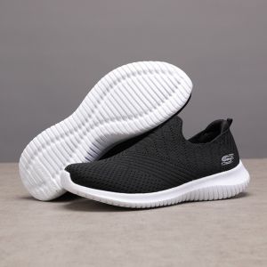 Giày chạy bộ Skechers Untra Flex II 149426 cho nữ màu Đen trắng