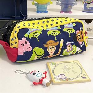 กล่องใส่ดินสอลาย Toy Story น้ำหนักเบาและจุได้เยอะ กล่องใส่เครื่องเขียนนักเรียนแบบเรียบง่าย กระเป๋าใส่ดินสอ