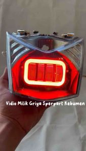 LAMPU DEPAN BEAT FI 2012-2015 DAYMAKER LED 4 LENSA