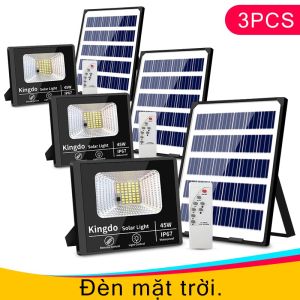3Pcs Đèn Pha năng lượng mặt trời 45W
