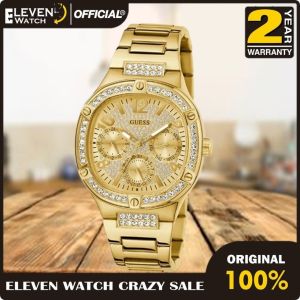 [Promo] Jam Tangan Wanita Guess GW0558L2 Duchess Gold Tone Multi-function Stainless Steel Strap Original Garansi 2 Tahun [✔COD][100% Authentic] [COD]