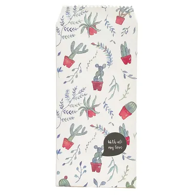 Cactus Envelopes (5 PIECES PER PACK) CNY Selamat Hari Raya Wedding Ang Pow Ang Bao Gift Wrapping