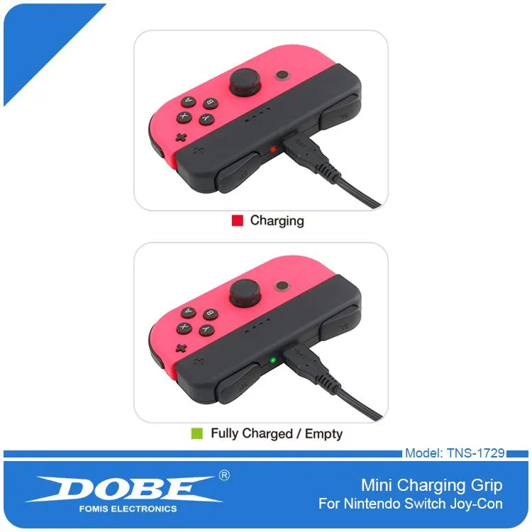 SG Wholesaler] TNS-1729 DOBE Nintendo Switch Mini Charging Grip