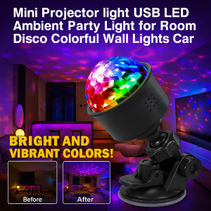 Colorful Projection Sound Control Lights