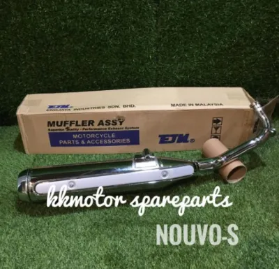 EJM YAMAHA NOUVO S /EGO LC / LAGENDA105(SRL105) /Y110 NEW (SS2) /Y110 SS LAMA EXHAUST MUFFLER EKZOS