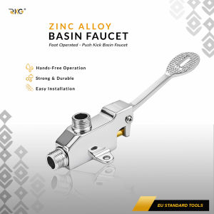 Pedal Keran Injak Wastafel Foot Operated Faucet FCT-211SV