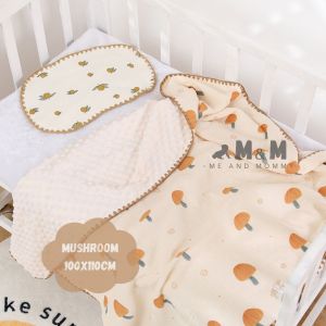 Selimut baby cotton mingky beludru blanket bayi lembut halus newborn kintakun karakter premium