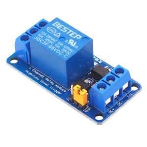 Christmas gift 【AYLMER】 3.3V 5V 12V 24V 1 Channel Relay Module High and low Level Trigger Relay Board