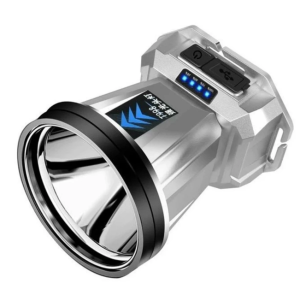 Đèn Đội Đầu T998 Màu Bạc Pin Trâu 3 Chế Độ Siêu Sáng Chống Thấm Nước Sạc USB