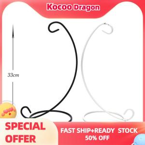 Kocoo Giá đỡ cây bằng sắt 1x23cm 9 inch để trang trí nhà Bình thủy tinh trong suốt