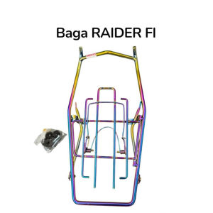 [Hình thật] - Baga giữa RAIDER XC / RAIDER XĂNG CƠ - Inox chuẩn 10 ly bền bỉ chắc chắn đủ màu