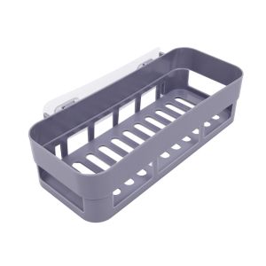 Bathroom Corner Shower Shelf / Wall Hanging Toilet Adhesive Storage Rack / Shampoo Gel Storage Basket / Bedside Sundries Storage Case