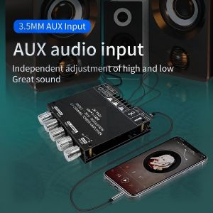 ZK-TB21 Bluetooth Amplifier – 160W*2 + 220W Subwoofer TDA7498E for Car Audio