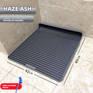 Pet Integrated Dog Toilet Golden Hair Anti-stepping Urine Small Medium and Large Dog Flushable Flat Type Dog Potty