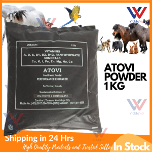 ATOVI 1kg Pre-Mix Powder  Complete Nutritional Supplement for Livestock Swine Poultry Fish & Pets