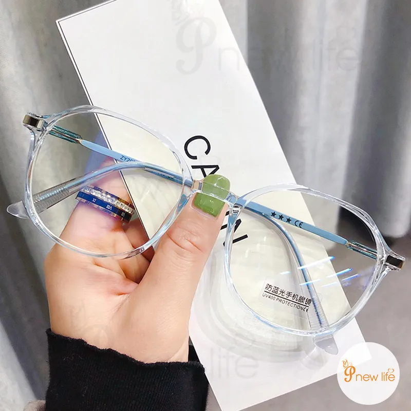 Korean Eyeglasses Anti Radiation Glasses Round Computer Anti-blue