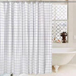 Tirai Gorden Kamar Mandi Shower Curtain Hordeng Penutup Kamar Mandi Bahan Anti Air