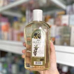 Dầu Olive Ô Liu Oliu Thiên Nhiên Mira Oil Dưỡng Da Mượt Tóc Massage Mát xa Cơ Thể Và Da Mặt Khô Thành Mịn Màng 275ML