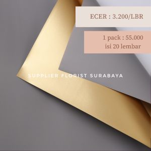 SFS - KERTAS BUNGA BIGOLD (1PACK:20LBR)/WRAPPING PAPER/WRAP BUNGA/FLOWER WRAP/PEMBUNGKUS KERTAS WATERPROOF