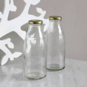 Botol Susu Kaca / Botol Juice Jamu Susu Kaca / Botol Susu 240ml / Botol Asi Kaca