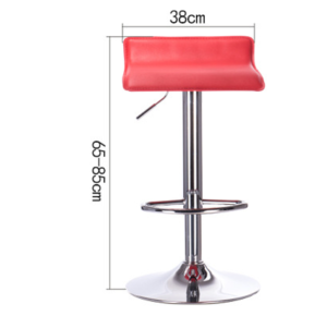 Kursi Bar Hidrolik Tinggi Persegi Kursi Bar Cafe Bangku Minimalis Multi-Tempat Hitam & Putih Multifungsi ERGONOMIS / Kursi Makan / Tempat DUDUK CAFE