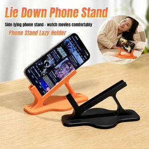 Onisa Side-Lying Lazy Phone Stand No Arm Pressure Horizontal Phone Holder for Bed Sofa Watching 1Pc