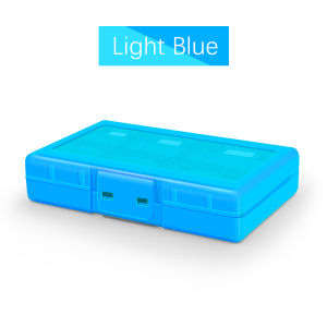 BLUEKAKA Game Card Storage Holder Case for Nintend Switch and lite 24 Cartridge Slots Game Card Storage Box for Micro SD Memory Cards