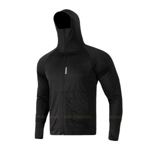 Áo chống nắng nam 2 lớp cao cấp chất vải thông hơi có mũ trùm áo khoác nắng nam dài trùm tay có mũ