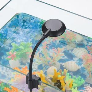 LED Aquarium Đèn kẹp Clip-On bể cá Chiếu Sáng 360 Độ Có Thể Điều Chỉnh màu trắng và màu xanh dương Đèn Không Nhấp Nháy bảo vệ mắt