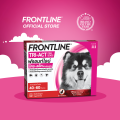 [ใหม่ ขายดี]FRONTLINE TRI-ACT สำหรับสุนัข หยดตรงจุด หยุด ยุง เห็บ หมัด ฟรอนท์ไลน์ ไตร-แอ็ค. 
